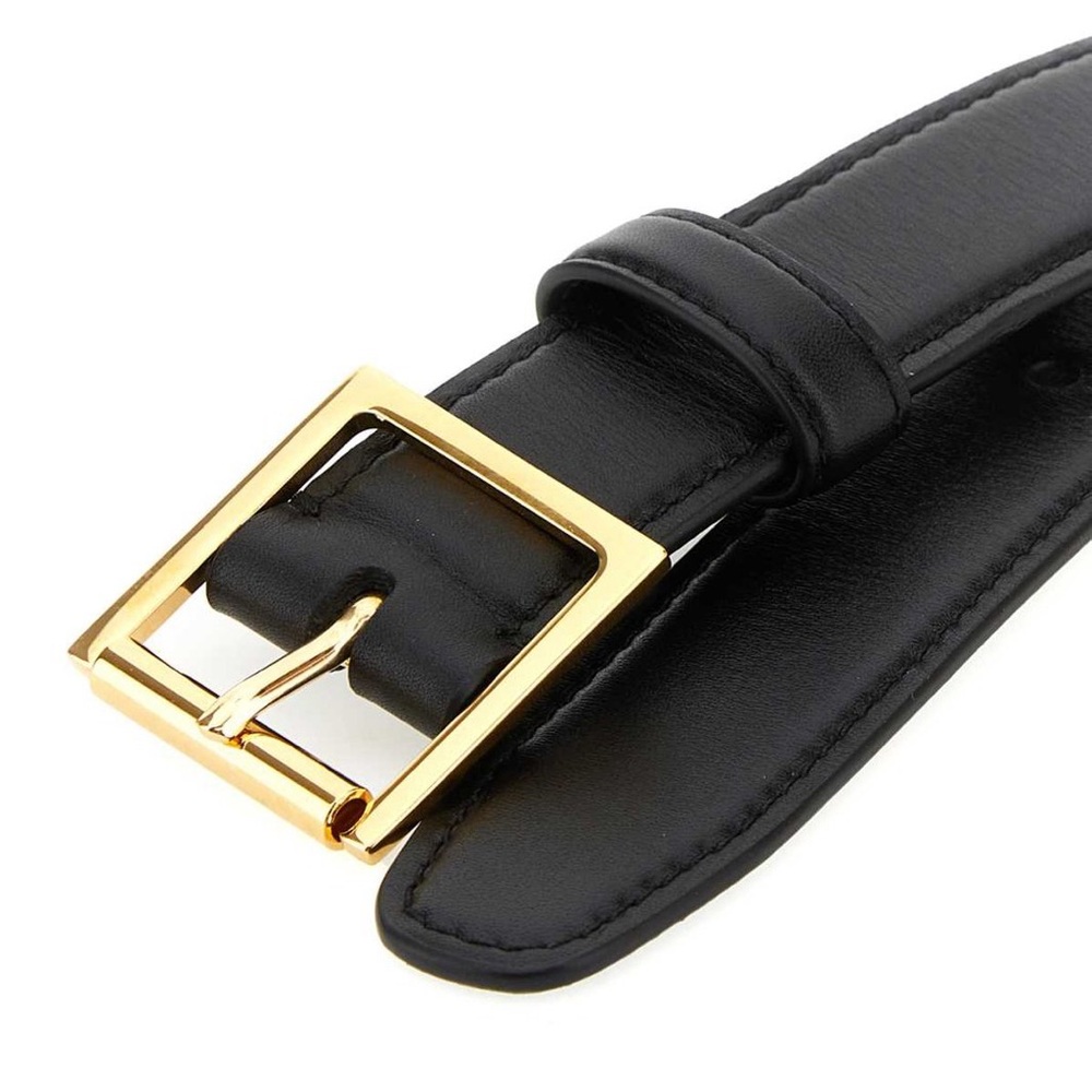 The Row 2.5cm Soft Box Classic Leather Belt